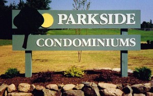 Painted Exterior Dimensional Sign