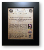 John Koester Originals - Chris Gizzi 911 Flag Certificate of Authenticity
