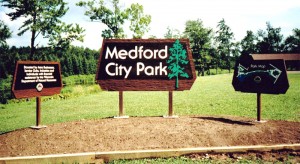 Medford City Park Signs