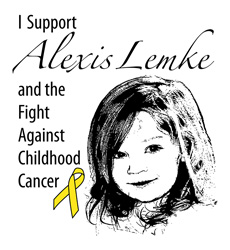 John Koester Originals - I Support Alexis Lemke and the Fight Against Childhood Cancer