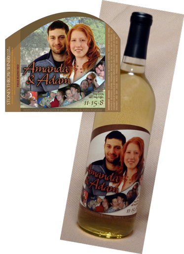 John Koester Originals - Amanda and Adam Wine Bottle