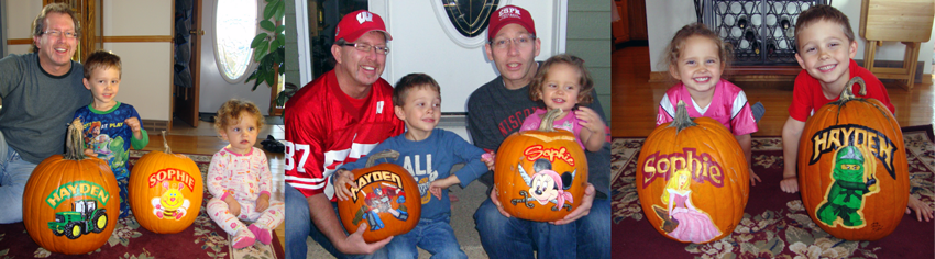 John Koester Originals - Pumpkin Painting